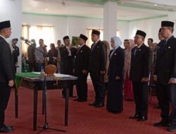 Pemkab Rejang Lebong Lantik 5 Pejabat Eselon II, Wabup Hendri Praja Pimpin Pelantikan