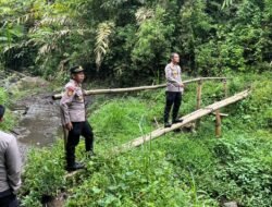 Polri Peduli, Satbinmas Polres Rejang Lebong Cek Kondisi Jembatan Rusak di Tiga Kecamatan