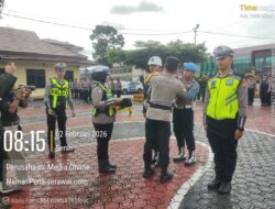 Satlantas Polres Rejang Lebong Resmi Gelar Operasi Keselamatan Nala 2026