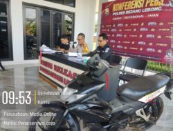 Kabur Usai Curi Motor, Pemuda 26 Tahun Dibekuk Polisi di PU Tanding