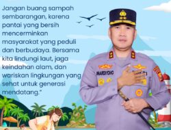 Jaga Kebersihan Pantai Bengkulu! Kapolda Mardiyono Himbau Masyarakat Peduli Lingkungan