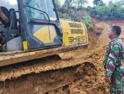 Hari Ke-8 TMMD Ke-127, Progres Pembukaan Jalan di Desa Seguring Capai 20,5 Persen