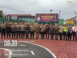 Kapolres Rejang Lebong Pimpin Apel Siaga Kamtibmas Serentak Jelang Ramadhan 1447 H