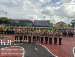 LIMA PEJABAT STRATEGIS POLRES REJANG LEBONG DILANTIK, UPACARA BERLANGSUNG LANCAR