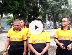 Kapolres Rejang Lebong Pimpin Olahraga Bersama dan Program Bersih ASRI di Lapangan Dwi Tunggal