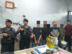 Sat Samapta Polres Rejang Lebong Amankan Pemindahan 4 WBP dari Lapas Curup ke Rutan Manna