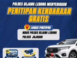 POLRES REJANG LEBONG BUKA PENITIPAN KENDARAAN GRATIS UNTUK MUDIK LEBARAN
