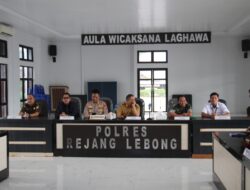 Kapolri Pimpin Vicon Nasional, Polres Rejang Lebong Siap Total Amankan Idul Fitri 1447 H