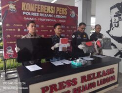 Residivis Pencurian Dibekuk Polres Rejang Lebong, Sempat Melawan Saat Ditangkap di Pondok Kebun Kopi