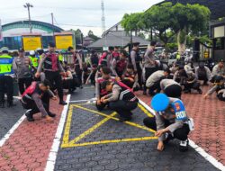 Polres Rejang Lebong Gelar Kurve, Wujudkan Lingkungan Mako Bersih dan Nyaman