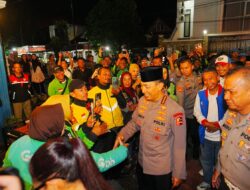 Momen Kapolri Interaksi-Serap Aspirasi Ojol di Kedai Ado Presisi