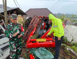 Truk Tronton Muatan LPG Tabrakan dengan Pick Up di Suban Ayam, Lima Orang Luka-Luka