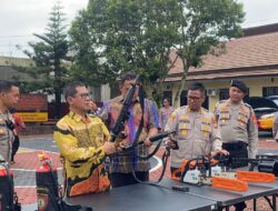 Puslitbang Mabes Polri Cek Inventaris Sat Samapta Polres Rejang Lebong, Hasilnya Baik dan Terawat