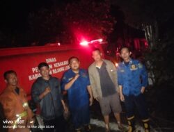 Kebakaran Dini Hari di Sinar Gunung Hanguskan Rumah Permanen, Kerugian Capai Rp200 Juta