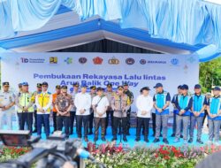 Pimpin One Way Nasional Arus Balik Lebaran, Kapolri ke Pemudik: Utamakan Keselamatan