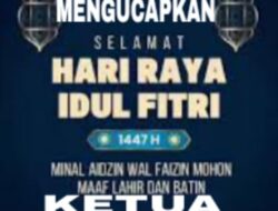 KOMISI I DPRD REJANG LEBONG: SELAMAT HARI RAYA IDUL FITRI 1447 H – MINAL AIDZIN WAL FAIZIN