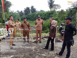 Sidak Infrastruktur, Wakil Ketua DPRD Rejang Lebong Tegaskan Pembangunan Tak Boleh Terhenti di Masa Transisiari