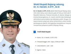 Tak Terbukti Terlibat, KPK Tegaskan Wabup Rejang Lebong Hendri Bukan Tersangka