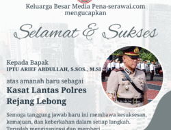 Selamat Bertugas! IPTU Arief Abdullah Resmi Jabat Kasat Lantas Polres Rejang Lebong