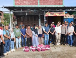 Polres Rejang Lebong Bersama Forkopimda Salurkan Bantuan untuk Warga Terdampak Puting Beliung