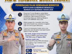 Pemutihan Pajak Kendaraan di Rejang Lebong, Denda Dihapus Total Mei–Agustus 2026