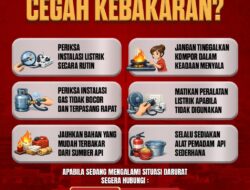 Polres Rejang Lebong Edukasi Masyarakat: 6 Langkah Mudah Cegah Kebakaran, Jangan Lupa Hubungi 110 Jika Darurat