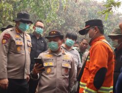 Hadapi Ancaman Super El Nino, Kapolda Riau Turun Langsung ke Bengkalis Pastikan Pemadaman Karhutla Berjalan Maksimal
