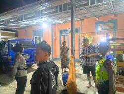 Patroli Malam Tindaklanjuti Dumas, Polres Rejang Lebong Amankan Kamtibmas di Karang Anyar dan Stadion Air Bang