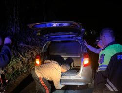 Sat Samapta Polres Rejang Lebong Kawal Warga Pecah Ban di Jalur Rawan Sawangan Pelalo