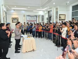 Polda Jambi Gelar Konferensi Pers, DPO Narkotika Berhasil Ditangkap di Tanjab Barat