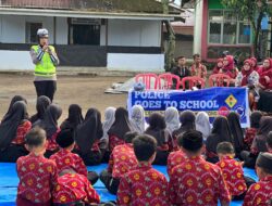 Police Goes to School, Satlantas Polres Rejang Lebong Edukasi Keselamatan Berlalu Lintas di SD Negeri 11