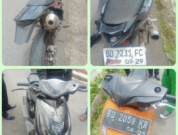 Respon Cepat Call Center 110: Polres Rejang Lebong Sweeping Knalpot Brong di Jl. Nusa Indah, 4 Motor Diamankan