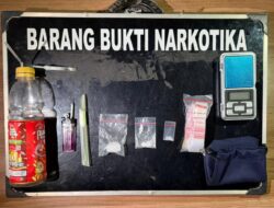 Gass Pool! Satresnarkoba Rejang Lebong Bekuk Dua Pengedar Narkoba di Curup Timur