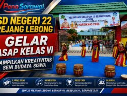 SD Negeri 22 Rejang Lebong Gelar ASAP Kelas VI, Tampilkan Kreativitas Seni Budaya Siswa