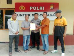 Problem Solving Lakalantas, Polsek Padang Ulak Tanding Fasilitasi Penyelesaian Damai Secara Kekeluargaan