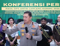 Operasi Antik LK 2026 Berakhir, Polda Riau Bongkar 435 Kasus Narkoba dan 557 Tersangka Diamankan