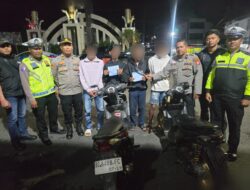Antisipasi Balap Liar dan Knalpot Brong, Satlantas Rejang Lebong Amankan Kendaraan serta Sajam