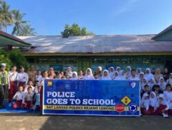 Cegah Kecelakaan Pelajar, Satlantas Rejang Lebong Gencarkan Police Goes To School di SDN 73