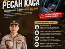 Polres Rejang Lebong Imbau Warga Waspada Modus Pecah Kaca Mobil, Ini Tips Aman dari Kapolsek Sindang Kelingi