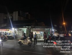Patroli Malam Digencarkan, Sat Samapta Polres Rejang Lebong Antisipasi Premanisme dan Kejahatan 3C di Kota Curup