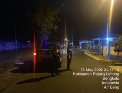 Patroli Malam Sat Samapta Polres Rejang Lebong Intensif Digelar, Antisipasi Premanisme dan Kejahatan 3C di Kota Curup