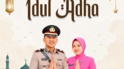 Kasatreskrim Polres Rejang Lebong dan Bhayangkari Ucapkan Selamat Hari Raya Idul Adha 1447 H