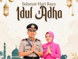 Kasatreskrim Polres Rejang Lebong dan Bhayangkari Ucapkan Selamat Hari Raya Idul Adha 1447 H