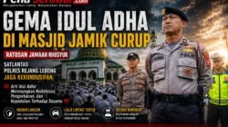 Gema Idul Adha di Masjid Jamik Curup: Ratusan Jamaah Khusyuk, Satlantas Polres Rejang Lebong Jaga Kekondusifan