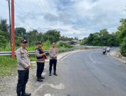 Kapolsek PUT Pimpin Patroli Jalur Curup–PU Tanding, Antisipasi 3C dan Pastikan Arus Lalu Lintas Kondusif