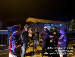 Sat Samapta Polres Rejang Lebong Gelar Patroli Rutin dan Sambang Pelajar Berkumpul di Batu Galing