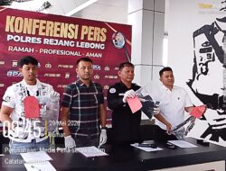 Parang Berdarah di Curup Selatan! Satreskrim Polres Rejang Lebong Ringkus Dua Pelaku Pengeroyokan Sadis
