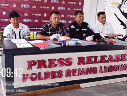 Polres Rejang Lebong Bongkar Kasus Penyebaran Konten Asusila via Telegram, Mantan Suami Ditangkap di Yogyakarta