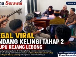 Unit Reskrim Polsek Sindang Kelingi Tuntaskan Berkas Curas, Tersangka dan BB Dilimpahkan ke JPU