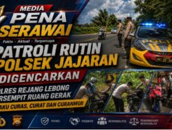 Patroli Rutin Polsek Jajaran Digencarkan, Polres Rejang Lebong Persempit Ruang Gerak Pelaku Curas, Curat dan Curanmor